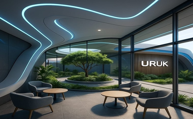 صالة الانتظار داخل محطة اوروك